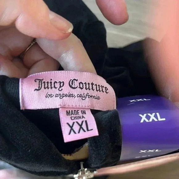 🔥NWT Women’s Juicy Couture Velour Hoodie XXL - Picture 5 of 6